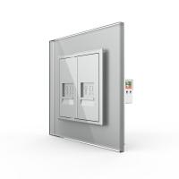 Розетка компьютерная двойная LIVOLO RJ-45 серая VL-C792C-15