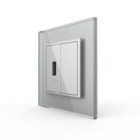 Розетка USB LIVOLO с блоком питания 5В 2.1А серая VL-C791USB-15