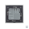 Одноклавишный сенсорный выключатель Livolo Module с функцией радиоуправления, цвет серый
