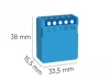 Диммер Z-Wave Qubino Mini Dimmer, нагрузка до 200Вт, подключение по 2- и 3-проводной схеме
