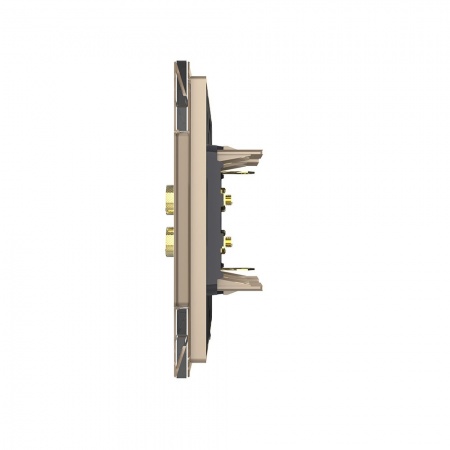 Розетка акустическая LIVOLO золотая VL-C791A-13