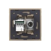 Розетка ТВ-Телефон LIVOLO золотая VL-C791VT-13