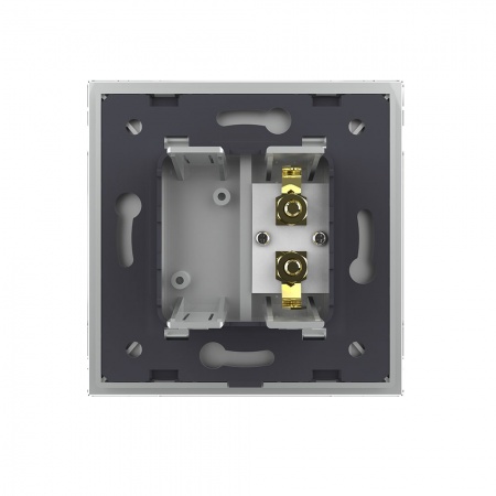 Розетка акустическая LIVOLO серая VL-C791A-15