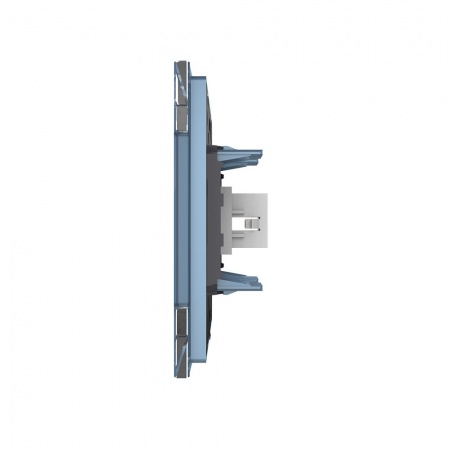 Розетка Livolo HDMI Синяя