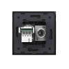 Розетка ТВ-Телефон LIVOLO черная VL-C791VT-12